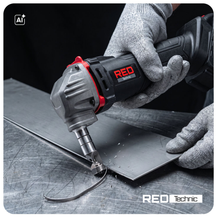 Foarfeca electrica fara fir 21V pentru taierea tablei metalice 2,5 mm cu 2 baterii 3Ah (RTANSDB0173) [25]