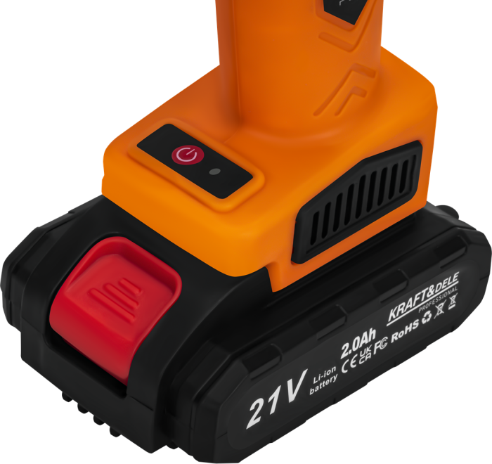 Foarfeca electrica gradina cu acumulator 21V cu 2 baterii 2Ah si incarcator (KD5091) [14]