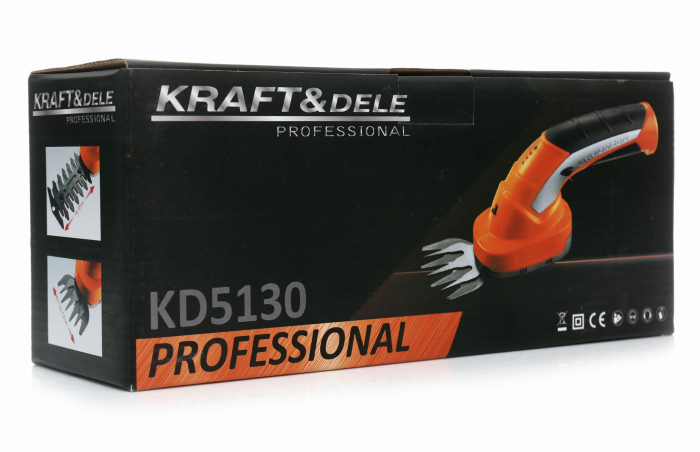 Foarfeca electrica pentru gradinarit iarba arbusti 3,6 V 120mm acumulator 1300mAh (KD5130) [10]