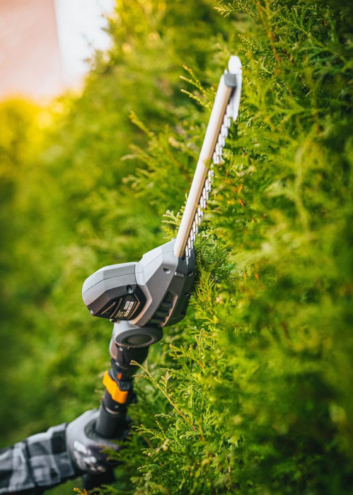 Foarfeca gard viu telescopica cu acumulator 20V, 2Ah, lungime 207-277 cm, PM0743 (PM-NAW-20C) [20]