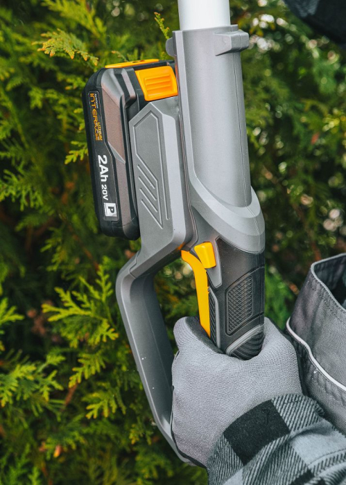 Foarfeca gard viu telescopica cu acumulator 20V, 2Ah, lungime 207-277 cm, PM0743 (PM-NAW-20C) [17]