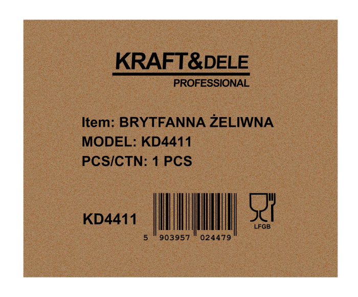 Forma de copt din fonta 3L 35x13 cm pentru paine cozonac friptura si gatit la cuptor (KD4411) [12]