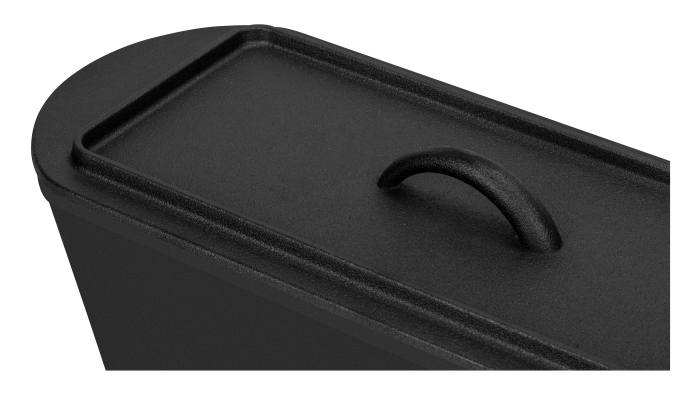 Forma de copt din fonta 3L 35x13 cm pentru paine cozonac friptura si gatit la cuptor (KD4411) [9]