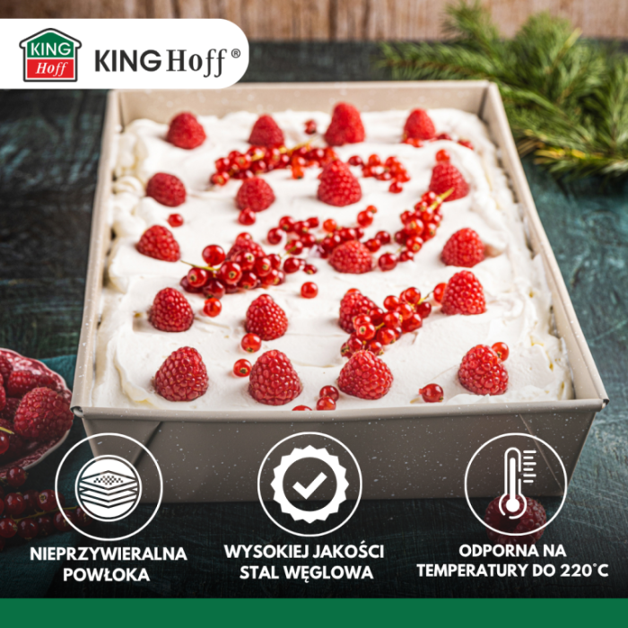 Forma pentru copt, tava cu dimensiuni 36x24 cm (KH-1975) [6]