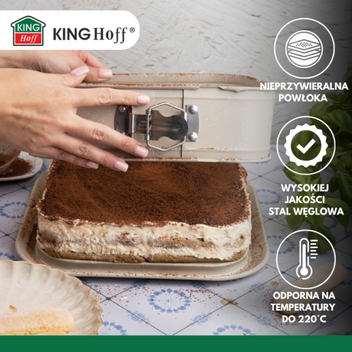 Forma pentru copt, tava patrata 27,5x27,5 cm (KH-1977) [11]