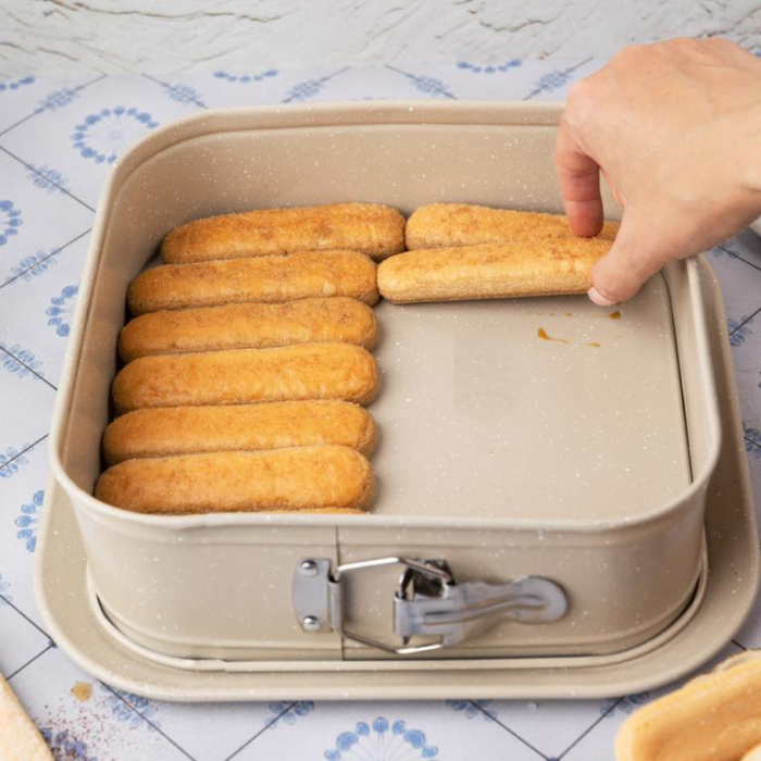 Forma pentru copt, tava patrata 27,5x27,5 cm (KH-1977) [10]