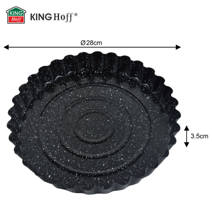 Forma pentru tarta, tava de copt cu diametru 28 cm (KH-1956) [3]