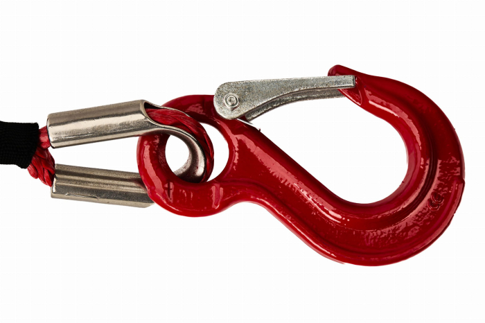 Franghie funie rezistenta pentru troliu cu carlig 8mm 24m (KD1319) [9]