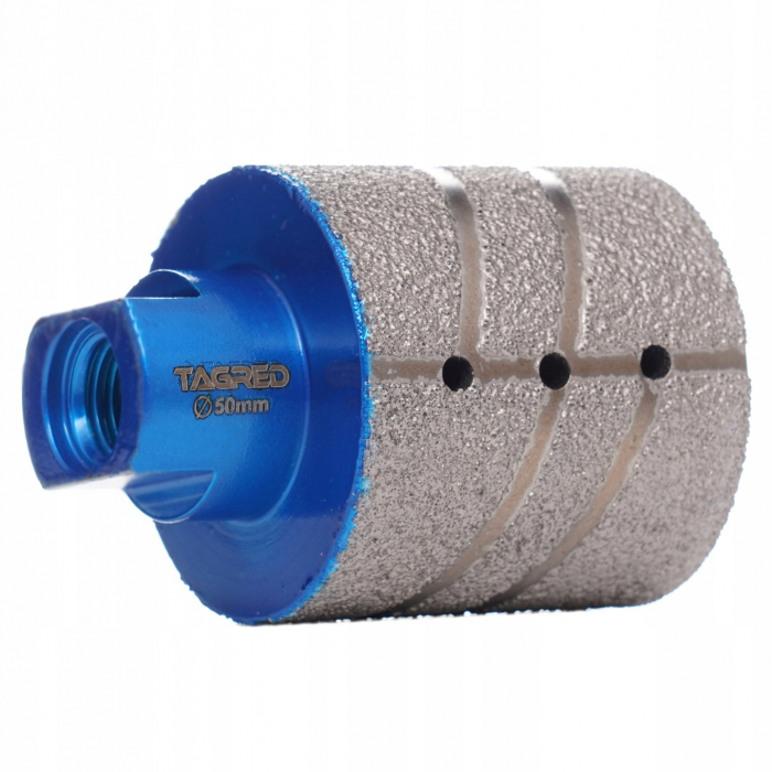 Freza tip carota diamantata piatra gresie faianta beton 50mm M14 (TA4084) [6]