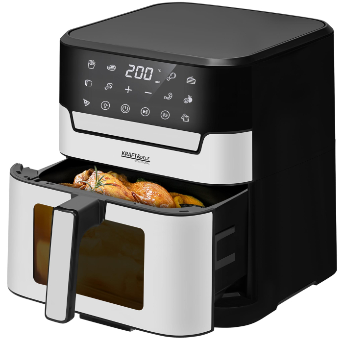 Friteuza cu aer cald 8 L, 2200 W, 10 programe (KD4109) [15]