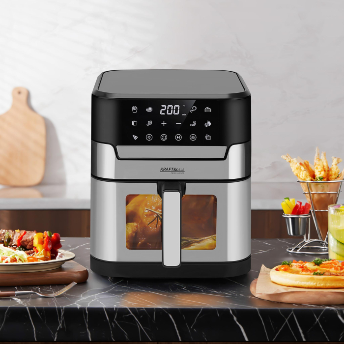 Friteuza cu aer cald 8 L, 2200 W, 10 programe (KD4109) [20]