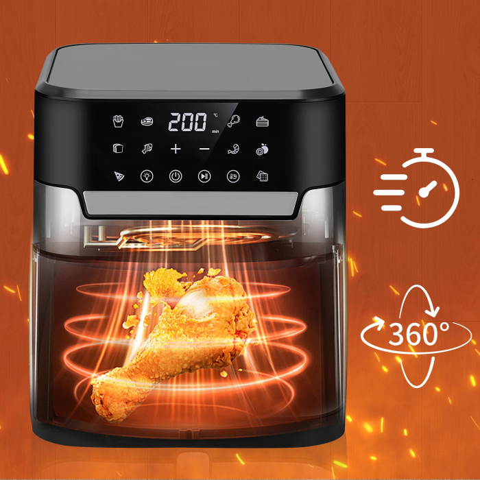Friteuza cu aer cald 8 L, 2200 W, 10 programe (KD4109) [13]
