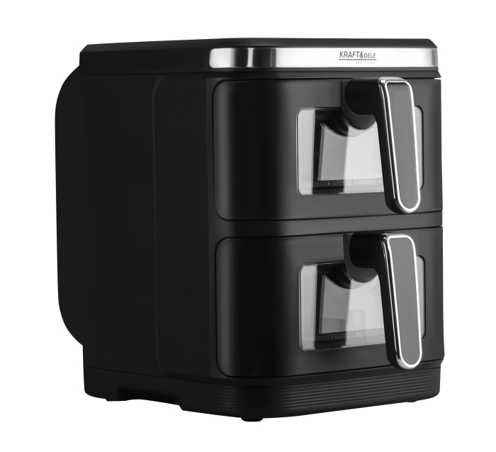 Friteuza cu aer cald Airfryer 11L 2800W cu 2 cosuri si 10 programe (KD4335) [12]