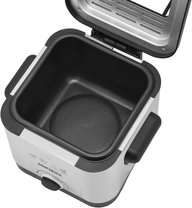 Friteuza electrica cu ulei 1.5L, 1000 W, temperatura reglabila 130-190°C (KD4330) [9]