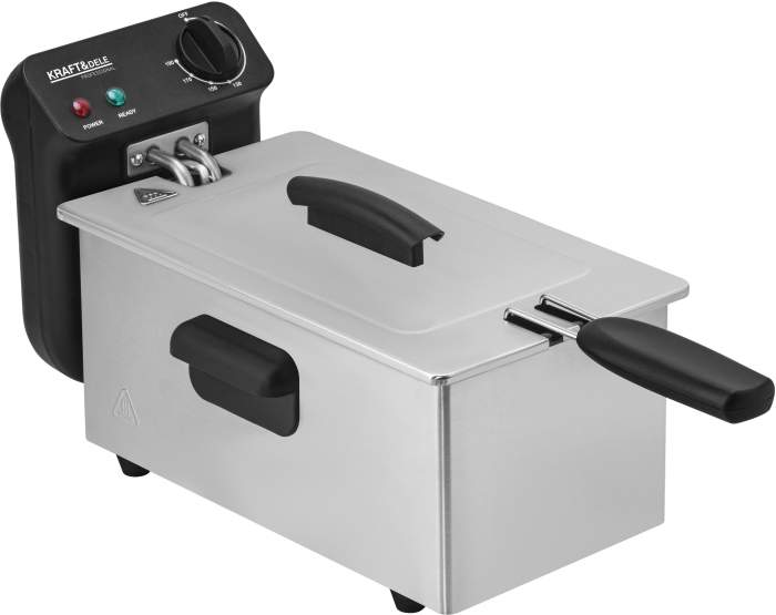 Friteuza electrica cu ulei 3L, 2300 W, temperatura reglabila 130-190°C (KD4331) [2]