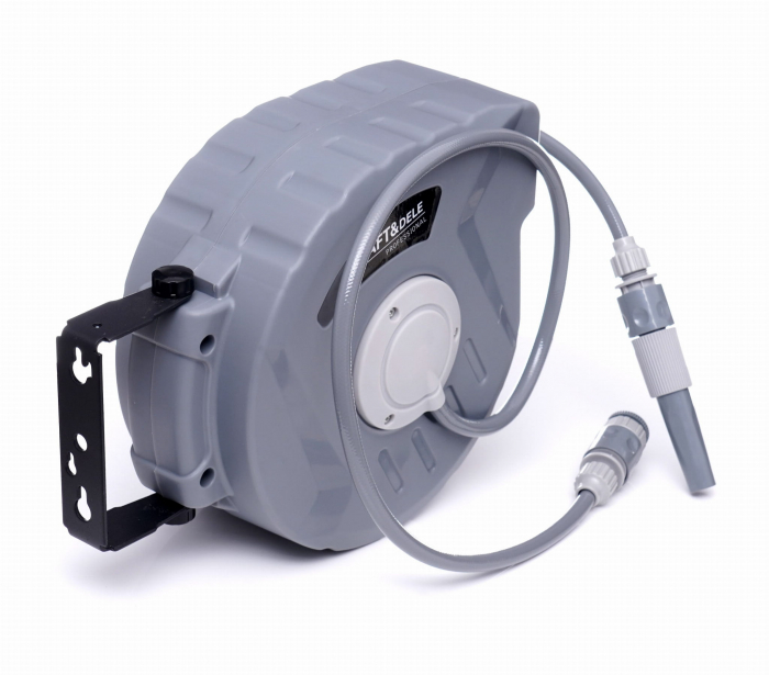 Furtun apa 10m + 1m cu bobina rola automata tambur retractabil de gradina (KD2081) [5]