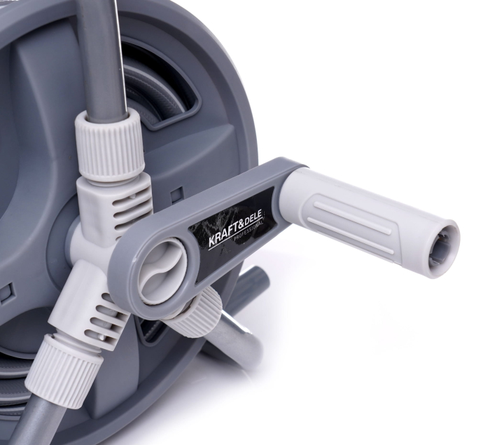 Furtun apa 20m + 2m cu bobina rola tambur de gradina (KD2079) [8]