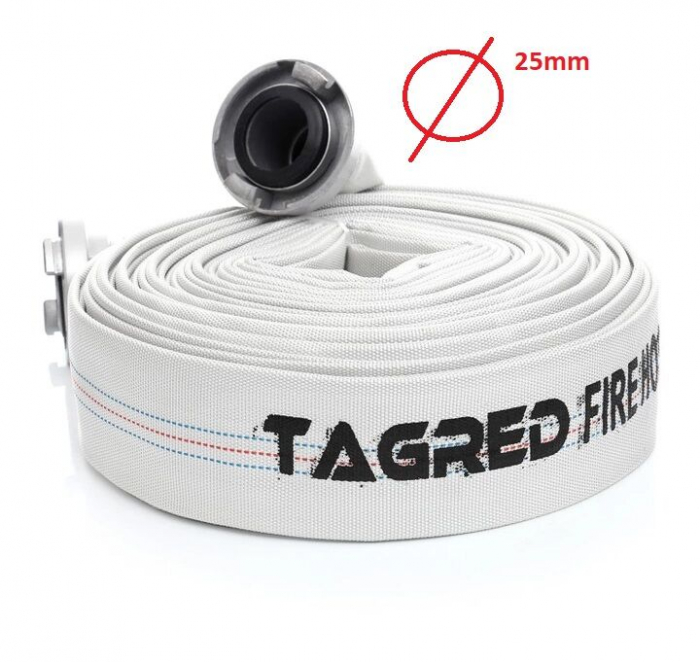 Furtun apa pompieri 30m cu conectori 1tol (TA531) [4]