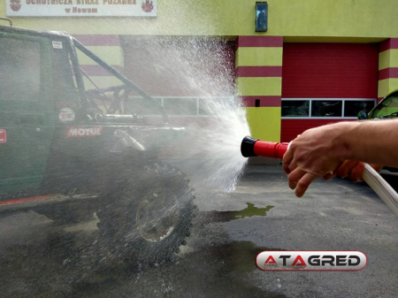 Furtun apa pompieri 40m cu conectori si teava refulare 2 toli (TA533+TA529) [10]