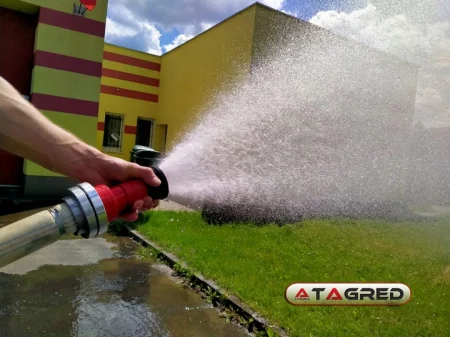 Furtun apa pompieri 40m cu conectori si teava refulare 2 toli (TA533+TA529) [14]
