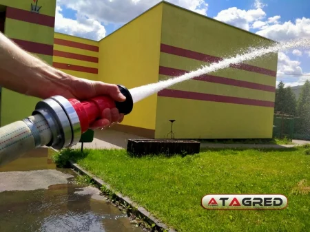 Furtun apa pompieri 40m cu conectori si teava refulare 2 toli (TA533+TA529) [15]