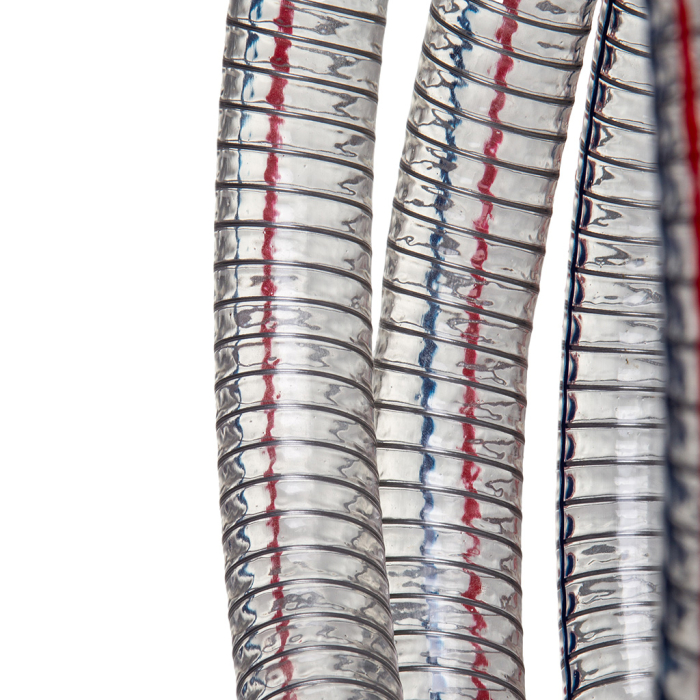 Furtun aspiratie PVC cu spirala otel 1 inch pentru lichide (M85270) [4]