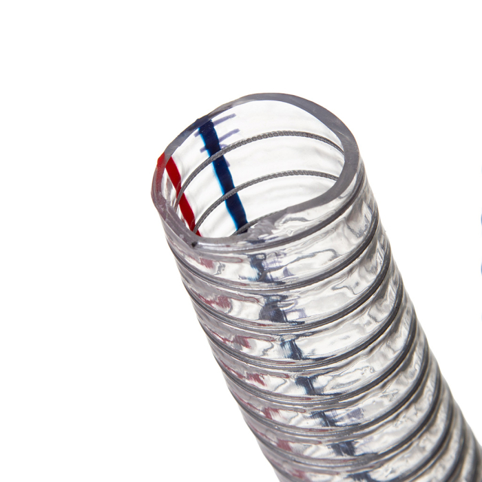 Furtun aspiratie PVC cu spirala otel 1 inch pentru lichide (M85270) [3]