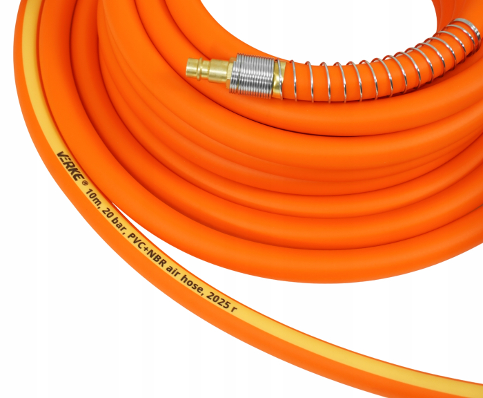 Furtun cauciuc pneumatic compresor aer 10m 20bar 12x17mm PVC+NBR (V81377) [7]