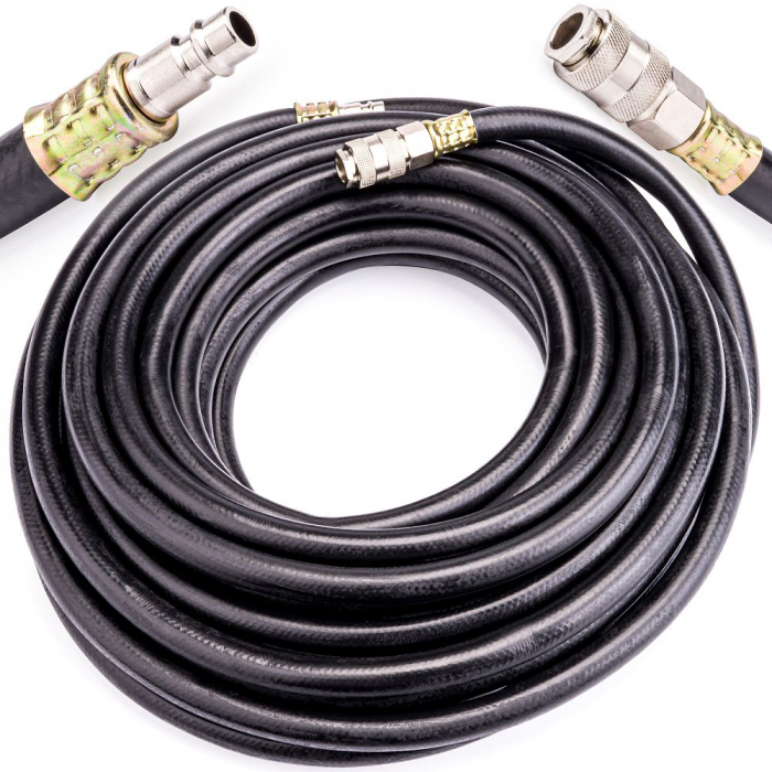 Furtun cauciuc pneumatic compresor aer 15m 20bar 10x17mm (PM-WP-15T) [1]