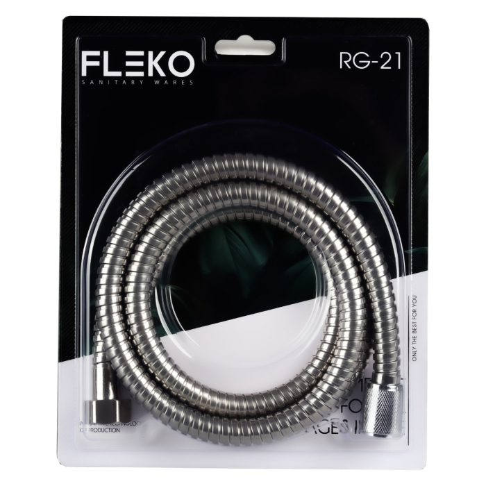 Furtun de dus flexibil din otel inoxidabil, lungime 150cm RG-21-A (EFT-14566) [1]