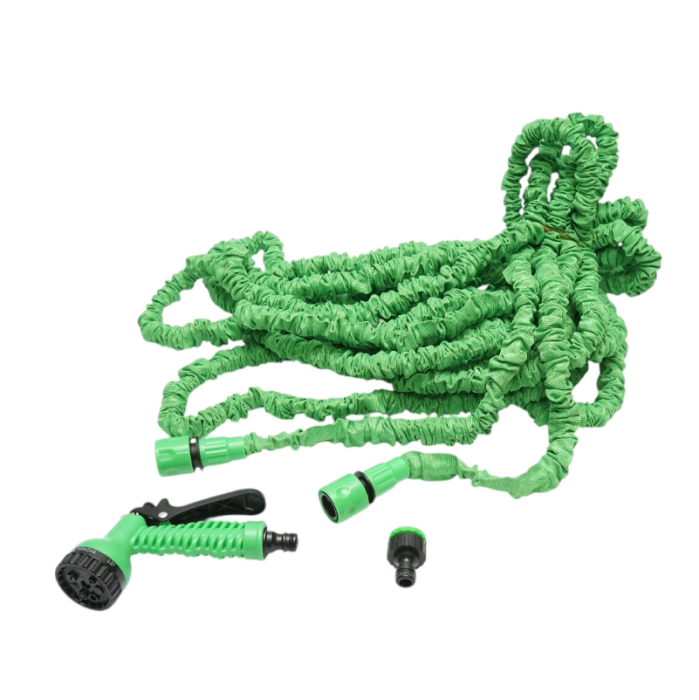 Furtun de gradina extensibil TPE 10-30m cu pistol reglabil 7 moduri, adaptor 3/4, cupla rapida 1/2 DISTL32 (BK76054) [1]