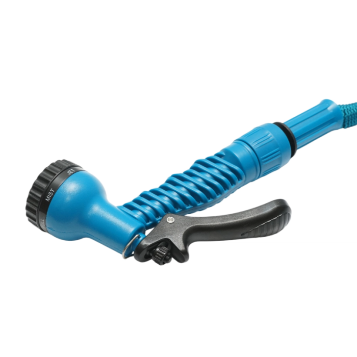 Furtun gradina extensibil 2.5-7.5m cu pistol reglabil 7 moduri, adaptor 3/4, cupla rapida 1/2 (DISTN97) [4]