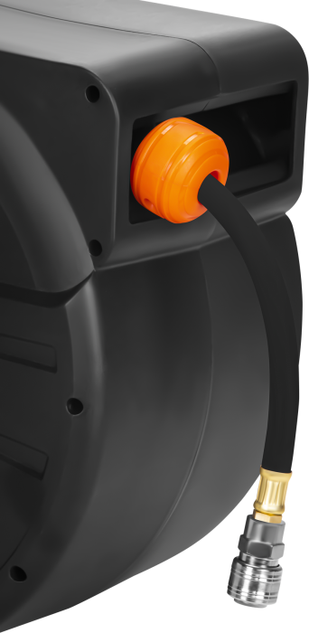 Furtun pneumatic 20m pe tambur automat cu suport rotativ (KD2159) [6]