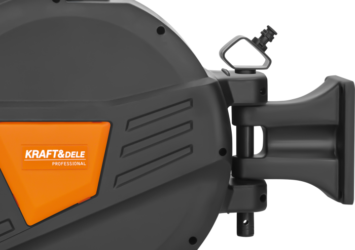 Furtun pneumatic 20m pe tambur automat cu suport rotativ (KD2159) [7]