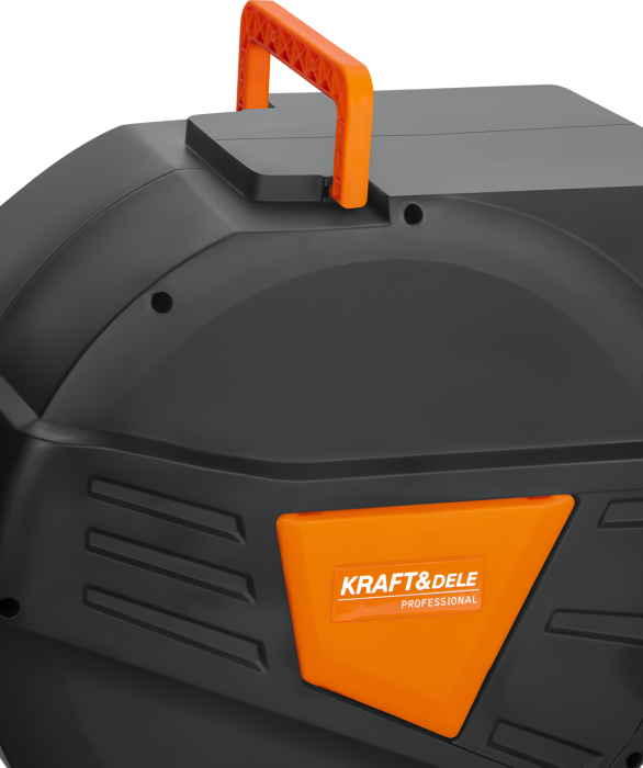 Furtun pneumatic 20m pe tambur automat cu suport rotativ (KD2159) [5]