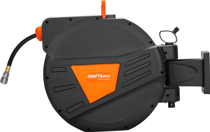 Furtun pneumatic 30m pe tambur automat cu suport rotativ (KD2160) [9]