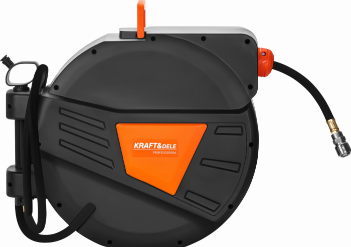 Furtun pneumatic 30m pe tambur automat cu suport rotativ (KD2160) [3]