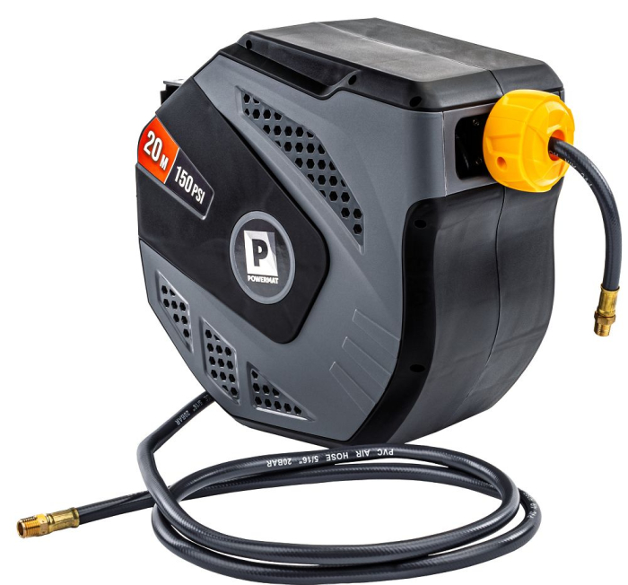 Furtun pneumatic pe tambur automat 20m aer comprimat PM1407 (PM-ABNW-20MN) [5]