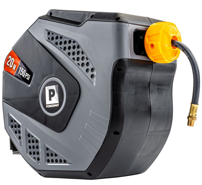 Furtun pneumatic pe tambur automat 20m aer comprimat PM1407 (PM-ABNW-20MN) [2]