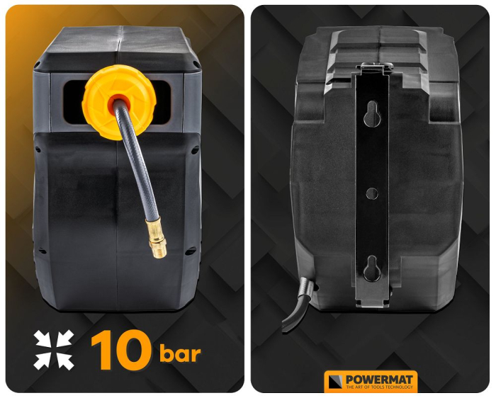 Furtun pneumatic pe tambur automat 20m aer comprimat PM1407 (PM-ABNW-20MN) [20]