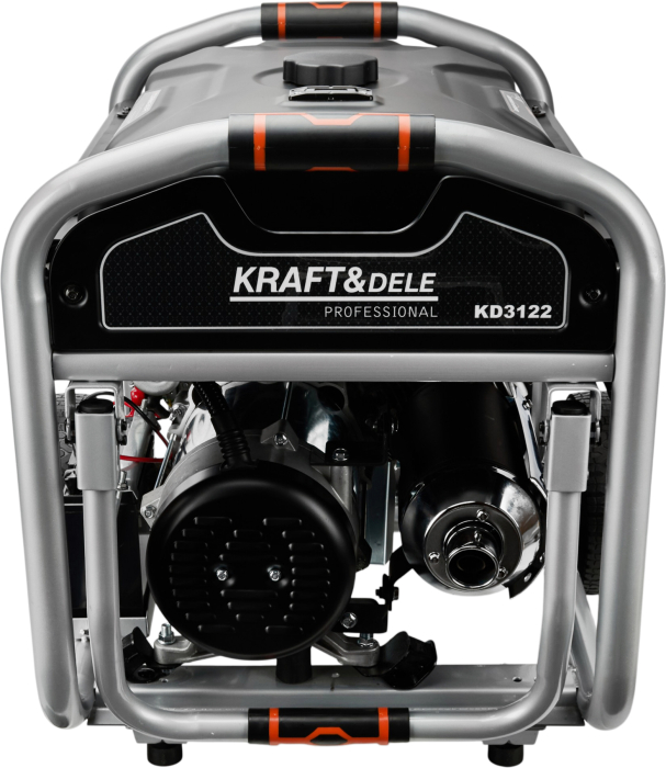 Generator benzina trifazat 9kW, 230V 400V 12V, pornire electrica si manuala, rezervor 25L (KD3122) [12]