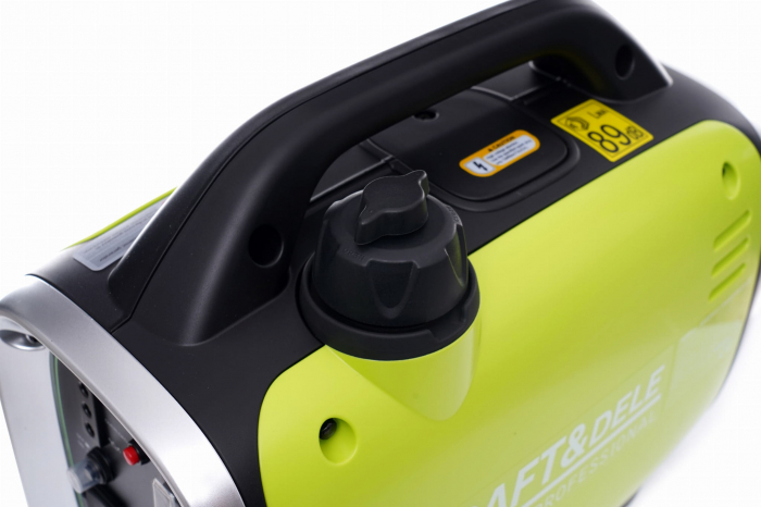 Generator curent cu invertor inverter 1.3kw 1300W 230V 12V motor pe benzina (KD683) [4]