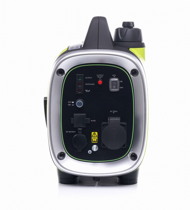 Generator curent cu invertor inverter 1.3kw 1300W 230V 12V motor pe benzina (KD683) [3]