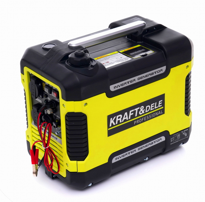 Generator curent cu invertor inverter 1.9kw 1900W 230V 12V motor pe benzina 3CP (KD133) [1]