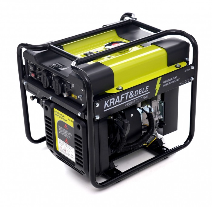 Generator cu invertor inverter 3.5kw 3500W 230V 12V motor pe benzina 7CP (KD134) [6]