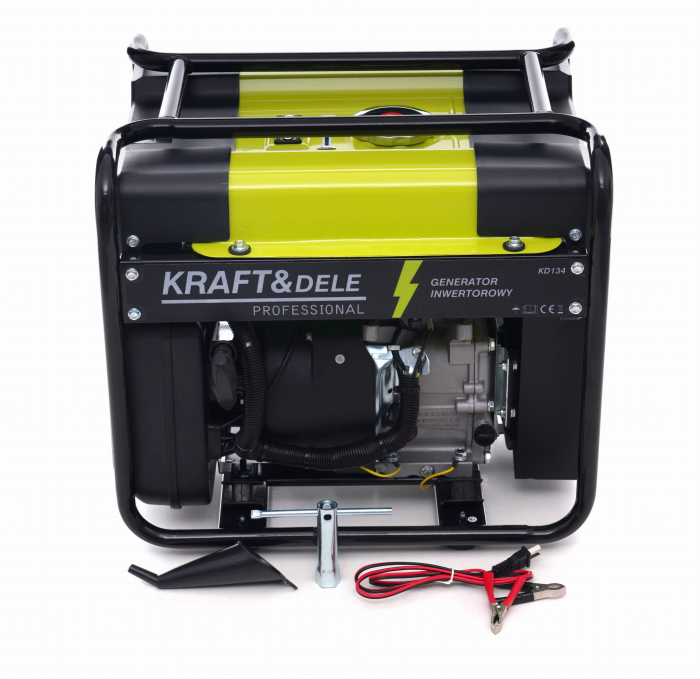 Generator cu invertor inverter 3.5kw 3500W 230V 12V motor pe benzina 7CP (KD134) [5]