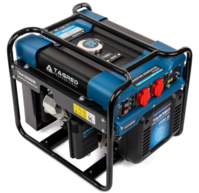 Generator cu invertor inverter 4.1kw 4100W 230V 12V motor pe benzina 7.5CP (TA4100INW) [7]