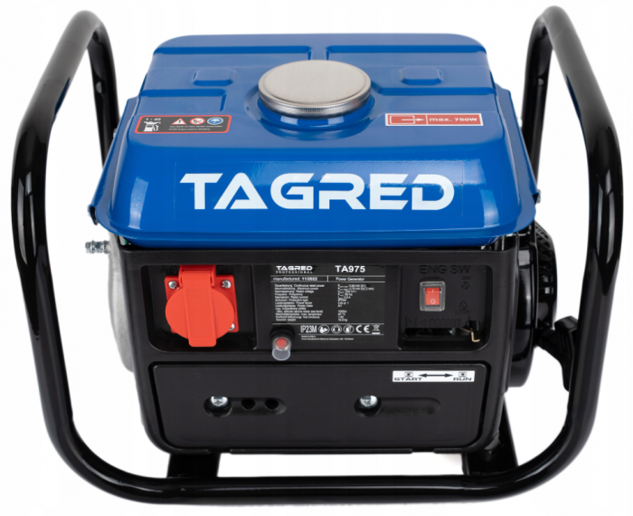 Generator curent 0.75kw 750W 230V motor pe benzina 2CP (TA975) [3]