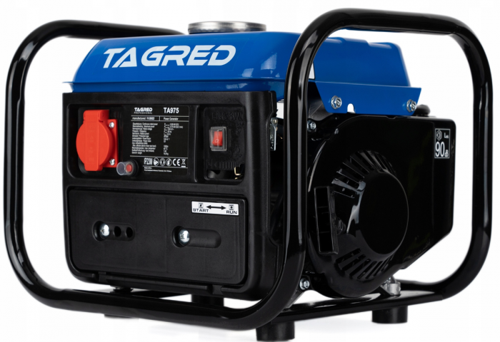 Generator curent 0.75kw 750W 230V motor pe benzina 2CP (TA975) [1]