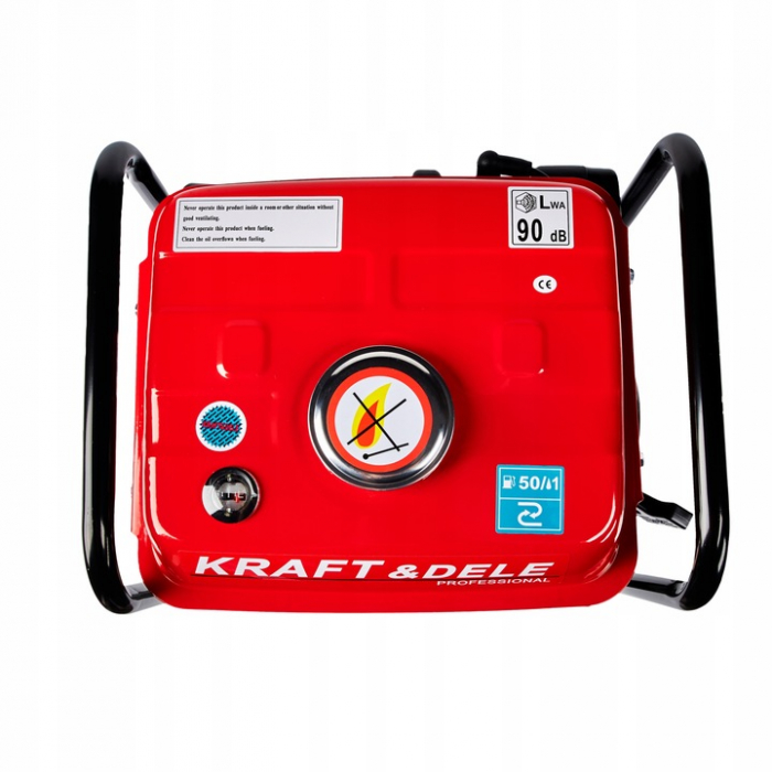 Generator curent 1.2kW 1200W 230V 12V motor benzina 2CP (KD109) [10]